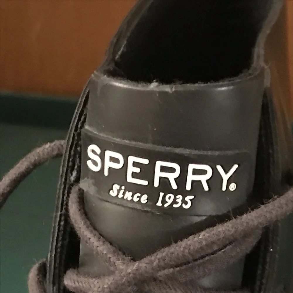 Sperry Top-Sider Mens Cutter Waterproof Rubber Rain Boot, Black, 11 M, STS17288